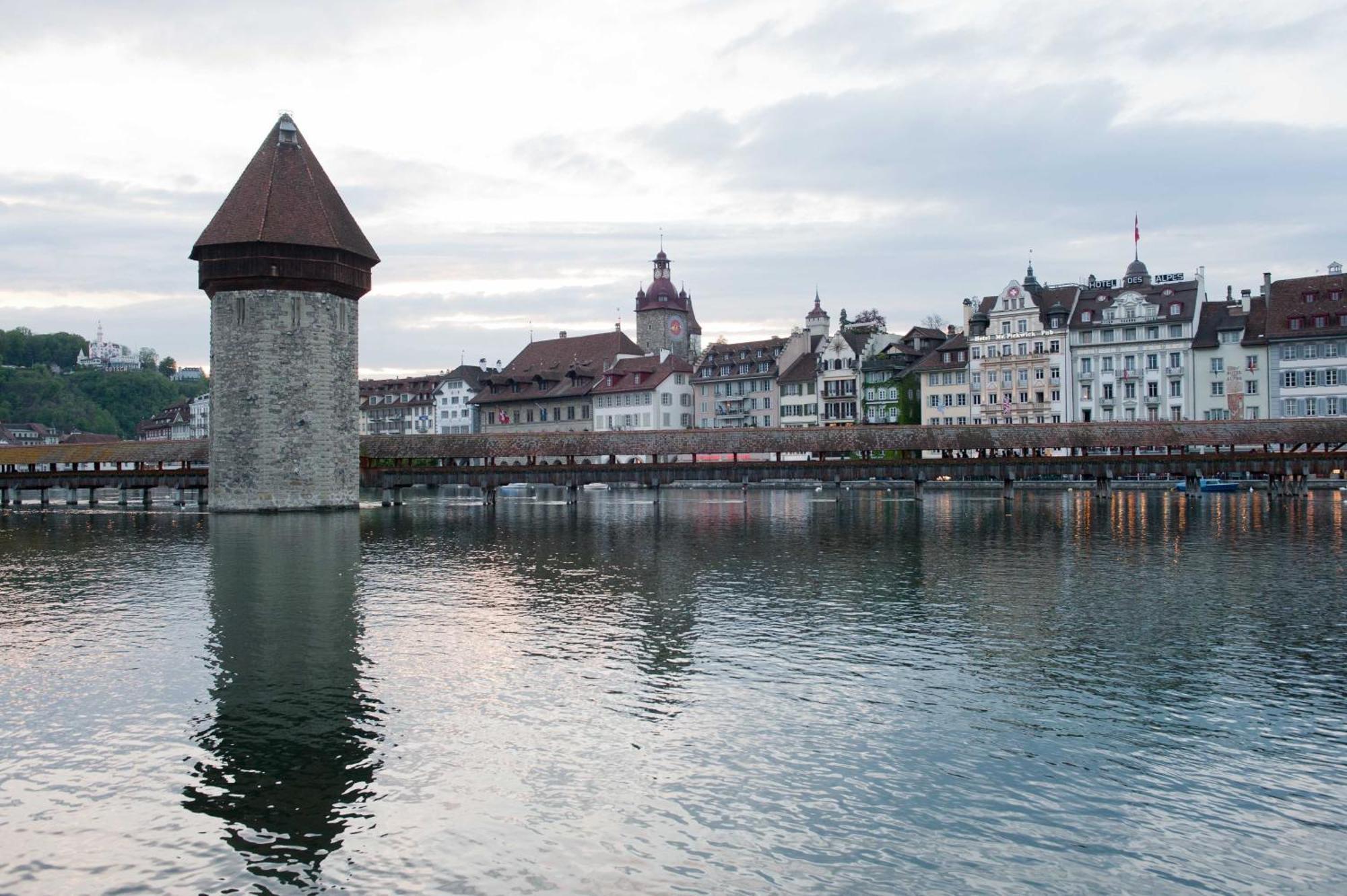 Hotel Pickwick And Pub "The Room With A View" Luzern Eksteriør billede
